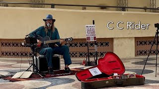 Busking in Alicante Spain  C C Rider [upl. by Trev48]