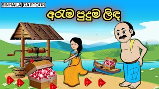 අරැම පුදුම ලිඳsinhala cartoon new video sinhalacartoon cartoon cartoonsinhala kathandara [upl. by Yevol]