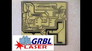 Pcb con Laser GRBL a Bassa Potenza  Serigrafie su metalli  Parte 1 CNC [upl. by Watkin66]