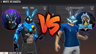 WHITE 444 VS RAISTAR  1V1 INDIAN ONE TAP KING VS MENA ONE TAP KING  THE MOST DANGEROUS ROOM [upl. by Leontine924]