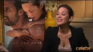 Marion Cotillards Rust and Bone Interview  a Celebscom Original [upl. by Wiese251]