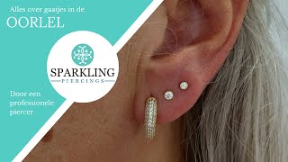 Alles over gaatjes in je oorlel  piercen vs schieten  oorbellen  piercings [upl. by Belshin362]