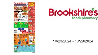 Brookshires Weekly Ad US  10232024  10292024 [upl. by Chapa]