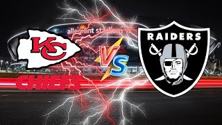 Chiefs VS Raiders 2024 Regular Season Game [upl. by Nanyt]