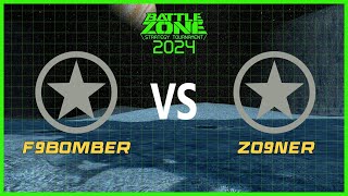 Battlezone 98 REDUX  2024 Tournament  F9bomber vs Zo9ner  BioMetal Run [upl. by Eirffej396]