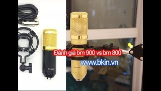 Đánh giá bm 900 so sánh với bm 800 [upl. by Eednam]