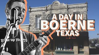 A Tour of Downtown Boerne Texas a Texas Hill Country neighborhood [upl. by Mallin]