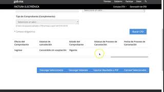 Como cancelar los CFDI desde la página del SAT nuevo esquema [upl. by Arianna644]