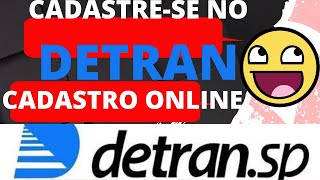 COMO CADASTRAR NO PORTAL DO DETRAN SP E TER ACESSO A SERVIÇOS [upl. by Turmel]