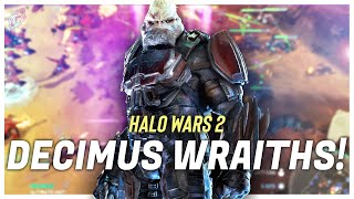 THIS is why Decimus Wraiths are Unstoppable in Halo Wars 2 [upl. by Ettennej]