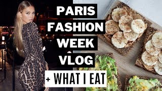 Paris Fashion Week  What I Eat  Romee Strijd VLOG [upl. by Assadah]