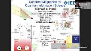 quotCoherent Magnonics for Quantum Information Sciencequot Michael Flatte [upl. by Rodolphe183]