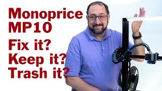 Monoprice MP10 3d Printer the Good and the Bad [upl. by Einnel]