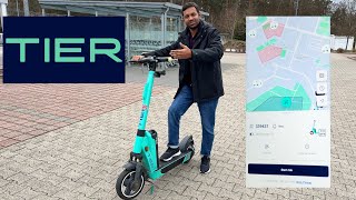 Public Transportation in Germany 🇩🇪 Part2 Tier Scooter 🛴 Stepbystep Guide and App Tutorial 📱 [upl. by Iren787]