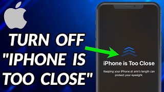 How To Turn Off iPhone Is Too Close iOS 17 [upl. by Saunder681]