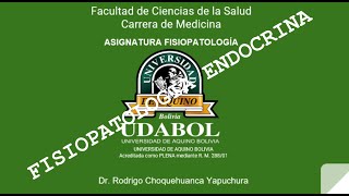 Generalidades Endocrino y Fisiopatologia [upl. by Bucella]