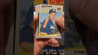 1989 Fleer Baseball Cards HOF HIT [upl. by Snider147]