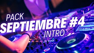 PACK SEPTIEMBRE 4 PARA DJ 2024 [upl. by Eibocaj74]