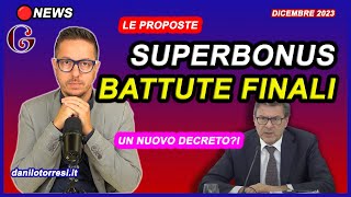 PROROGA SUPERBONUS 110 Condomini ultime notizie  forse un Decreto ad hoc [upl. by Nitin]