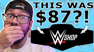 WWE Shop Belts Are HOW MUCH  WWE Shop Order Unboxing [upl. by Regina18]