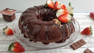 Gâteau danette chocolat hyper moelleux🍫 كيكة الدانيت بمكونات مضبوطة [upl. by Arihsak]