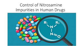 Nitrosamine impurities  cGMP online [upl. by Ellivro395]