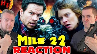 Mile 22 Movie Trailer Reaction [upl. by Yelahs]