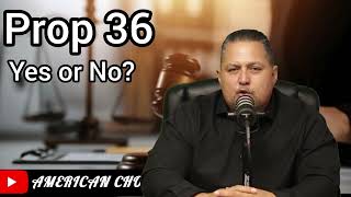 prop 36 explained 2024 California [upl. by Nevlin]