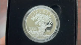 2023 American Liberty Silver Medal  US Mint [upl. by Enram356]