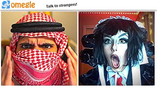 Omegle But I DESTROY Racist People [upl. by Eenehs]