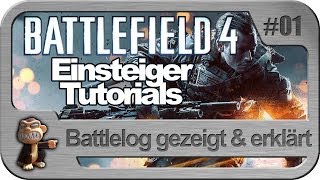 BF4 Einsteiger Tutorial  Der Battlelog erklärt [upl. by Nosreme]