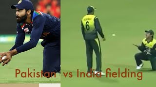 Pakistan fielding vs India fielding [upl. by Bedell854]