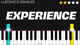 Ludovico Einaudi  Experience  EASY Piano Tutorial [upl. by Arriet225]