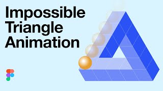 Penrose Triangle Animation in Figma [upl. by Nama]