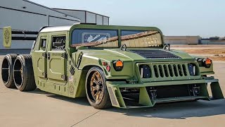 Worlds FIRST 6x6 Humvee Powered by Hellcat Engine [upl. by Jobi539]