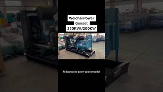 Weichai Silent Power 1000KVA800kW at its Best [upl. by Ahsatin]