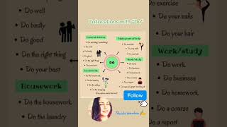 Collocations with quotDoquot englishlessons thushimelder collocation [upl. by Klusek360]