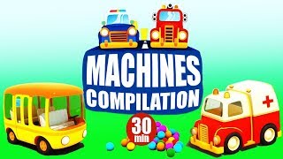 Compilation 30 min dessins animés pour enfants Machines en français [upl. by Boles]