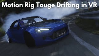 Motion Rig Touge Drifting in VR  Assetto Corsa [upl. by Nadnarb]