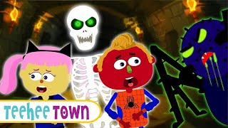 Spooky Haunted Tunnel Adventure Halloween Song  Spooky Scary Skeleton Songs By Teehee Town [upl. by Cassondra184]