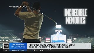 Upper Deck Golf is coming to Camden Yards this summer [upl. by Tem]