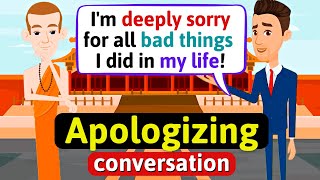 How to Apologize Saying sorry  English Conversation Practice  Improve Speaking Skills [upl. by Rahsab]