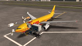 RFS Real Flight Simulator DHL A330  200 F New York  Atlanta  RFS Pro [upl. by Liddle273]