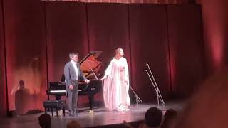 Curtain Call after Lise Davidsen in Recital with James Baillieu 091423 [upl. by Kenweigh185]