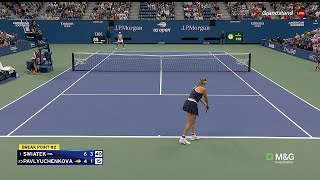 Iga Swiatek vs Anastasia Pavlyuchenkova Highlights 2024 US Open  TENNIS GRAND SLAM WOMEN’S SINGLES [upl. by Auqinal]