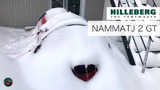 Hilleberg Nammatj 2GT vs Piles of Snow Who Will Win  Part 55 [upl. by Nyrhtak989]