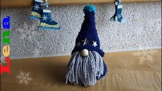 Wichtel aus Socken machen  How to make a gnome out of a sock  гномик из носка [upl. by Kragh]