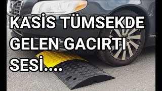 KASİS TÜMSEK ÇUKUR BOZUK YOLDA GELEN GACIRTI SESİ araba videosuotokontrol [upl. by Aihsia]