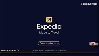 Expedia July 2023 YouTube Ad [upl. by Llig]