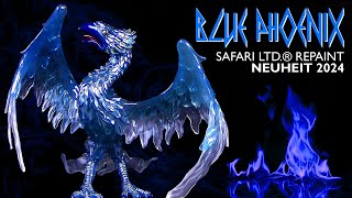 Safari Ltd ® Blauer Phönix  Blue Phoenix New 2024 Repaint  Mythical Realms  Unboxing [upl. by Henriette673]